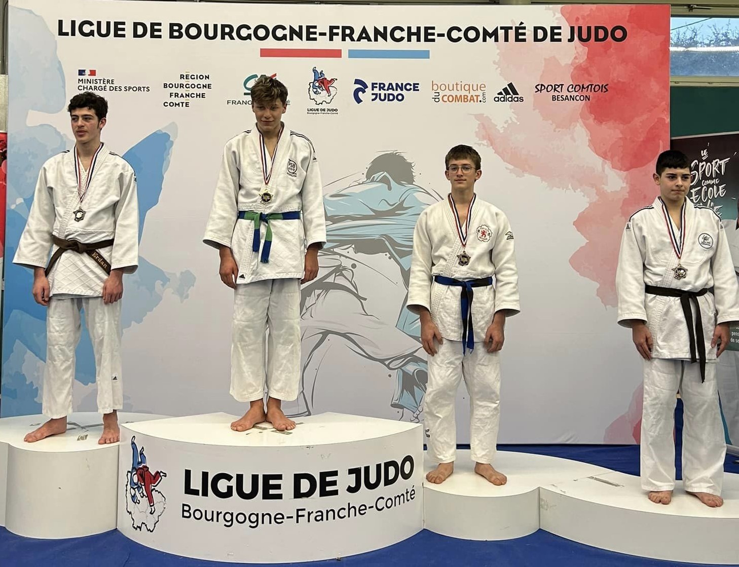 Gatineau Mael (JC Decizois) termine 3e de la coupe BFC minimes et se qualifie pour la coupe de France